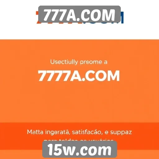 Desempenho do serviço de atendimento ao cliente 777A.COM